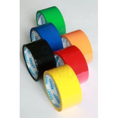 Taśma pakowa klejąca CZERWONA