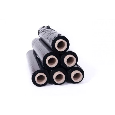 Folia stretch czarna - 2,0 kg x 15szt.